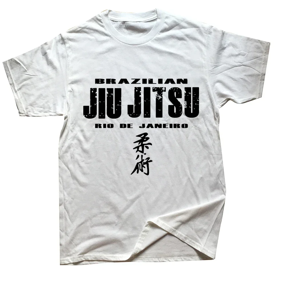 Brazilian Jiu Jitsu Rio De Janeiro Summer T Shirt for Men Sport Clothes BJJ T-shirt Brand Men Hipster Graphic Judo T-shirts Tops