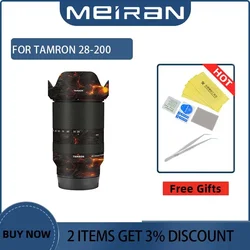 Decal Skin For Tamron 28-200mm F/2.8-5.6 A071S E Mount Lens Skin Wrap Cover Lens Stickers Wrap Film 28200 Protective Film