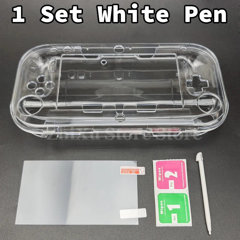 Protective Clear Crystal Hard Case Cover for Wii U Gamepad Skin Shell Protector For Wii U Controller ﻿ ﻿ view 5