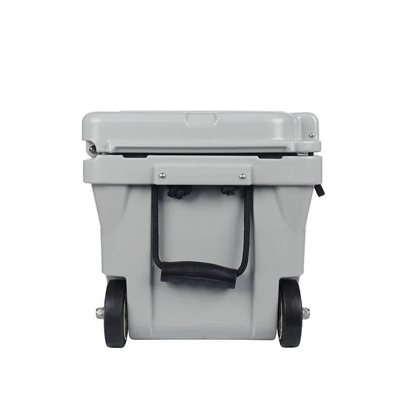 110L Large Plastic Rotomolded Cooler Box Insulation Cooler Box with Wheel