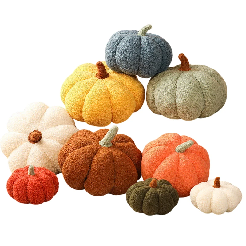 40cm cuscino di simulazione di grandi dimensioni zucca di Halloween giocattoli di peluche pianta morbida bambola di pezza compleanno Halloween Girls Gift Party Decor