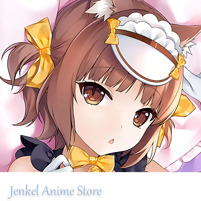 Dakimakura Anime Azuki Nekopara Pillowcase Life-size Double-sided Print Body Pillow Cover