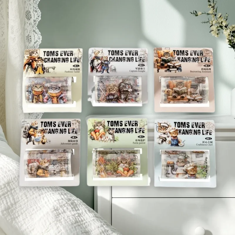 

1 рулон/2 рулона, 6 стилей, небольшой размер, набор наклеек для изготовления сцен, пейзажное украшение, медленное движение, вид на улицу, серия