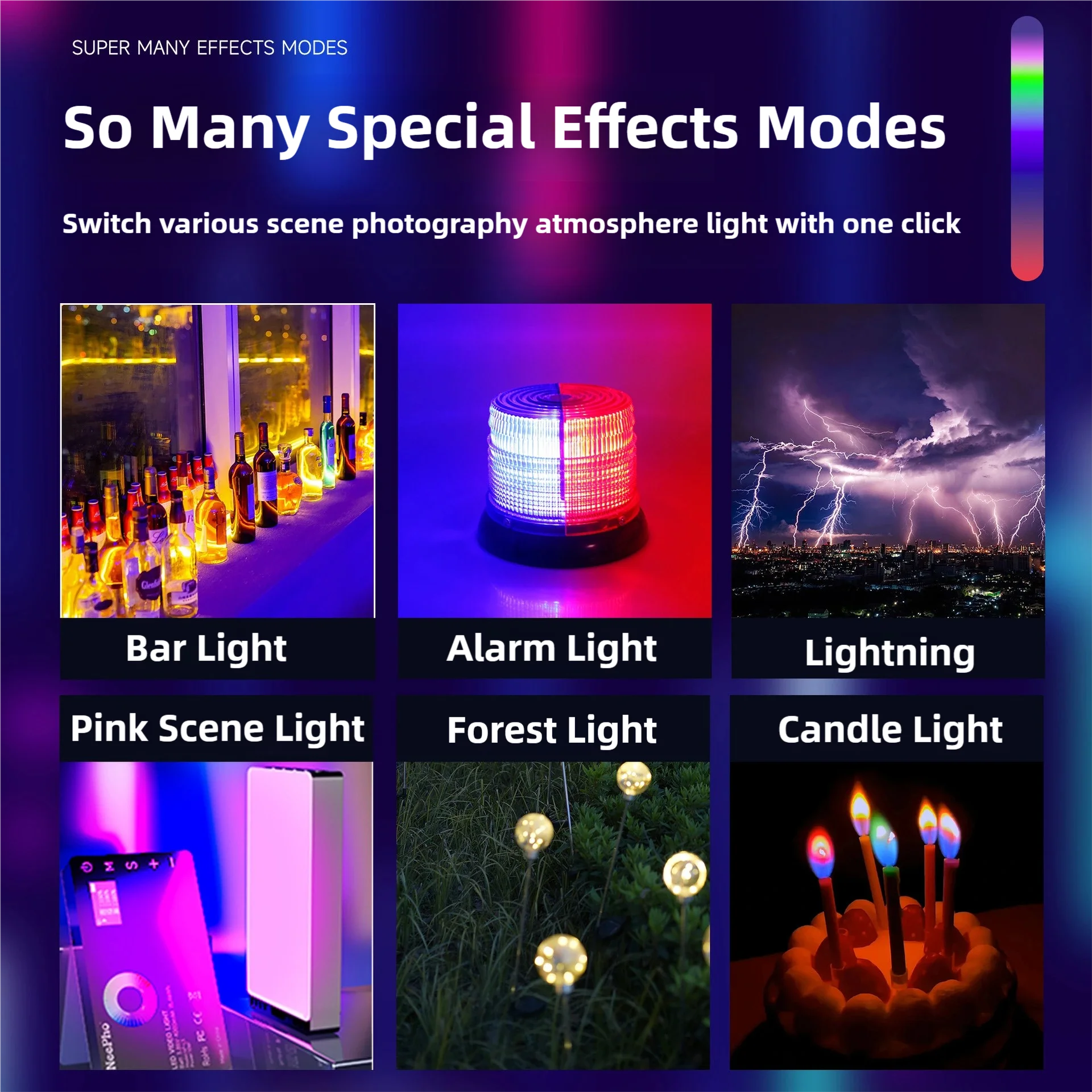 3000K-6500K Bi-Color CRI 95+ RGB LED Camera Video Light Photographic Fill Panel Pocket Lighting Full Color Lamp for YouTube Vlog