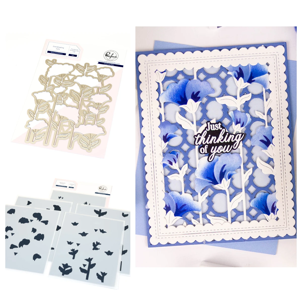 

New Metal Cutting Dies Stamps Stencils Diy Rising Wildflowers Dies Scrapbooking Craft Paper Card Making Decor Embossing Mold