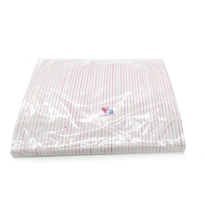 Lime à ongles rose, grain 200/240, Durable, haute qualité, meulage fin, outils de manucure pour usage domestique, outils de Salon de manucure, 2/5/10/25 pièces