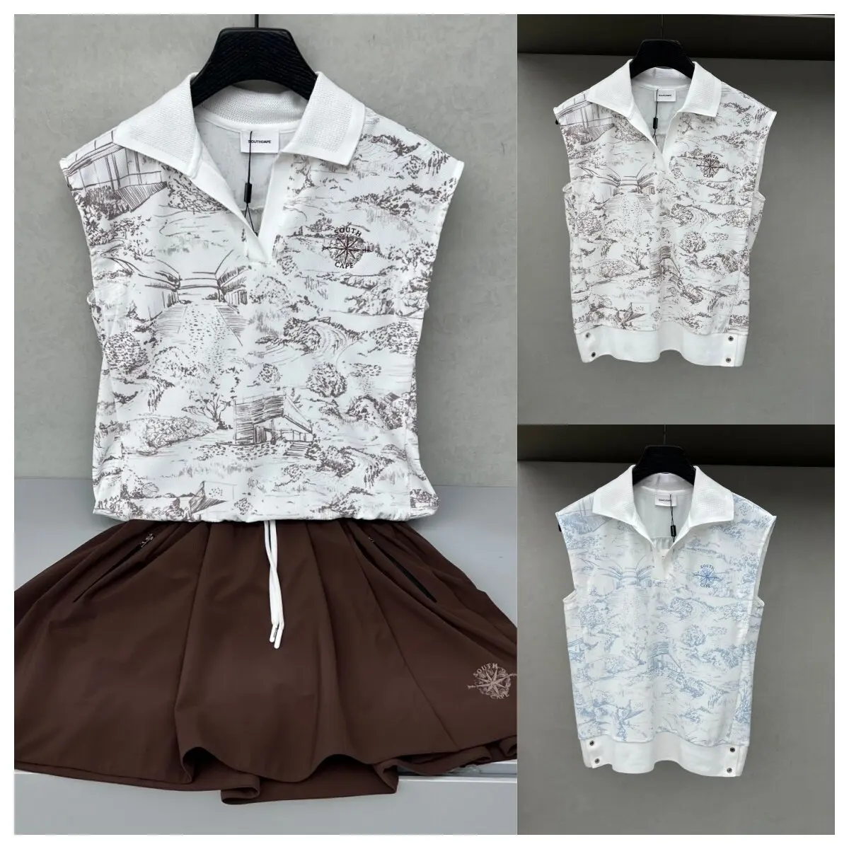 golf-ladies-sleeveless-knitted-vest-top-casual-sporty-versatile-korean-style-short-sleeve-t-shirt-for-women-online-exclusive