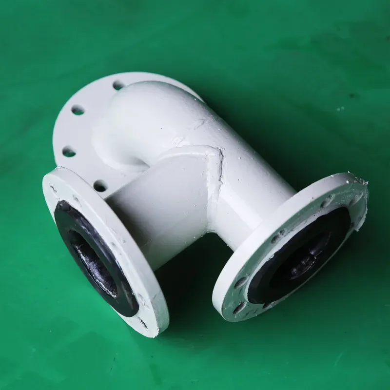 Resistant High Density Rubber Lined Large Pipe Steel Elbow