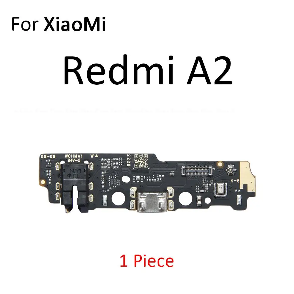 USB Charging Charger Dock Port Board With Mic Flex Cable For Xiaomi Redmi A2 A1 Plus 12C 11 Prime 10 2022 Power 10A 10C 10X Pro