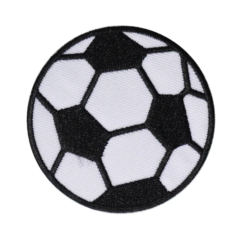 Soccer Patch Iron on Patches for Clothes Basketball Series Embroidered Cloth Patch DIY Patch