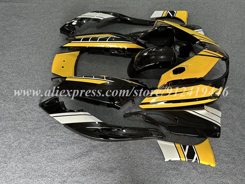 4Gifts New ABS Fairings Kit Fit For YAMAHA T-Max 500 2001 2002 2003 2004 2005 2006 2007 Bodywork Set Custom Black Yellow White