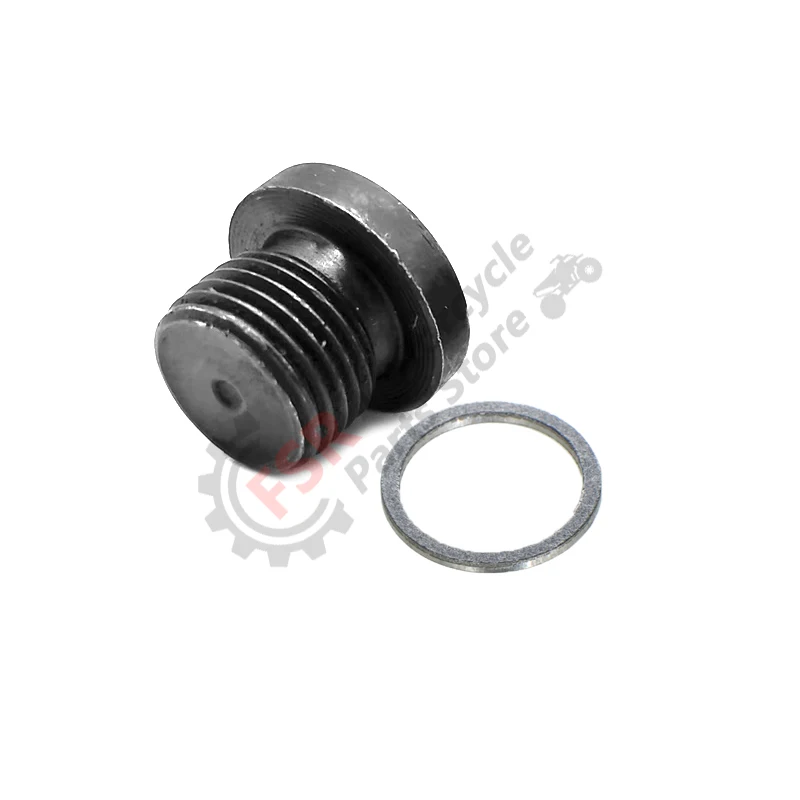 Olieschroef PLUG & PAKKING, past op BMW R 1100 1150 12 1200 1250 18 850 900 nineT GS GT RS K 1300 HP2 Sport CE,P/N: 07 11 9 902 292