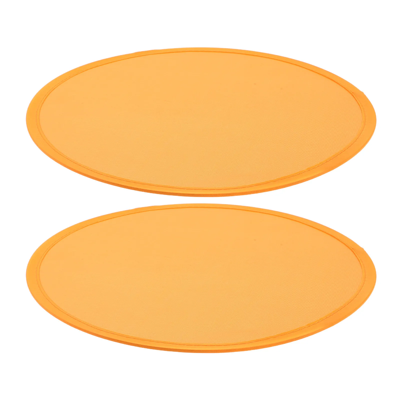

2Pcs Japanese Mini Foldable Flying Disc Fan Round Handheld Fan for Dancing Parties Performances Portable Quick-