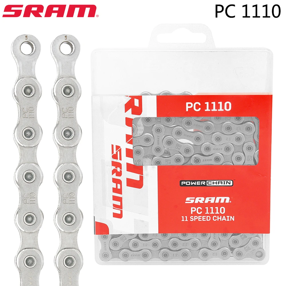 SRAM PC 1110 Bike Chain 11 Speed 114 Links Power-lock Grey 11v Bicycle Chain for MTB Bike Original Cycling Parts