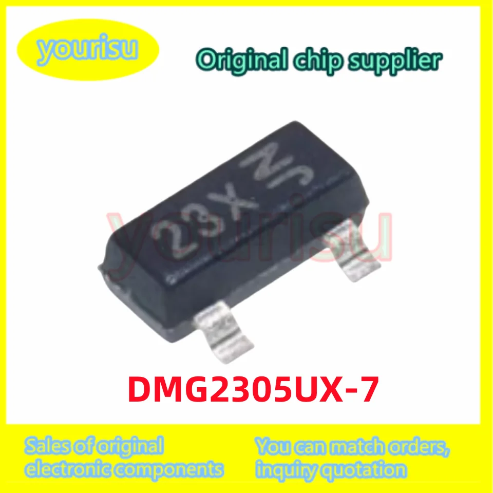 20Pcs/Lot DMG2305UX-7 DMG2305 Silk-print 23X SOT23 20V/4.2AP channel MOS field effect tube