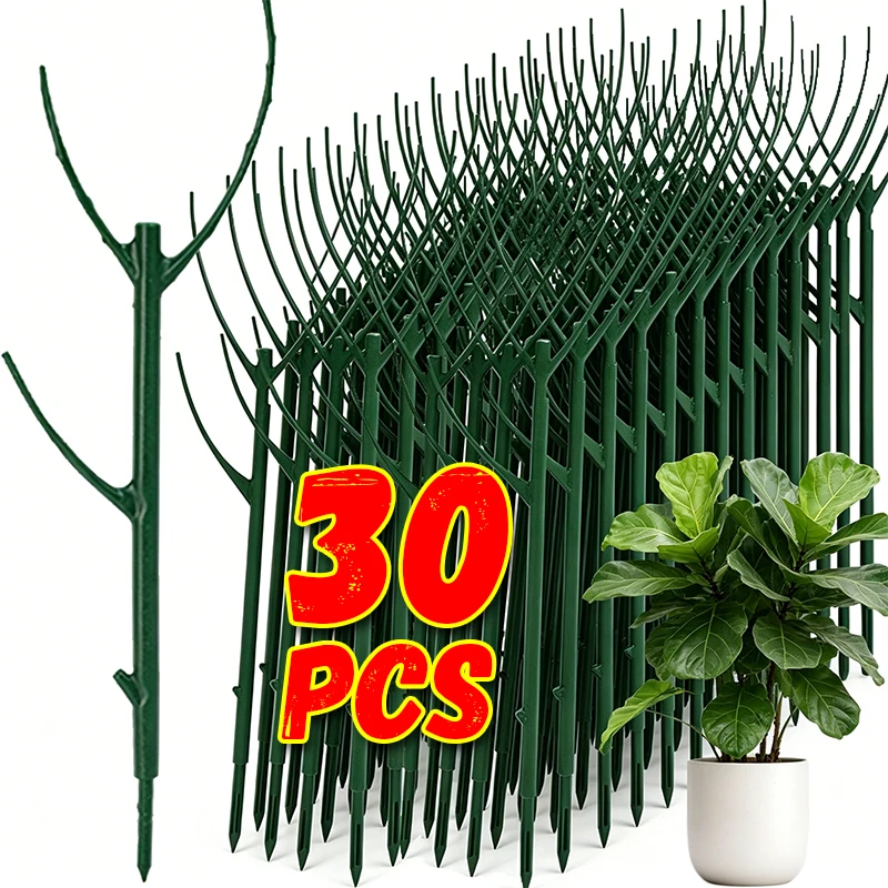 Estacas de Suporte Empilháveis para Plantas em Vaso, Estrutura Verde de Jardinagem, Hastes de Fixação para Trepadeiras e Bonsai, Suportes e Estruturas de Apoio