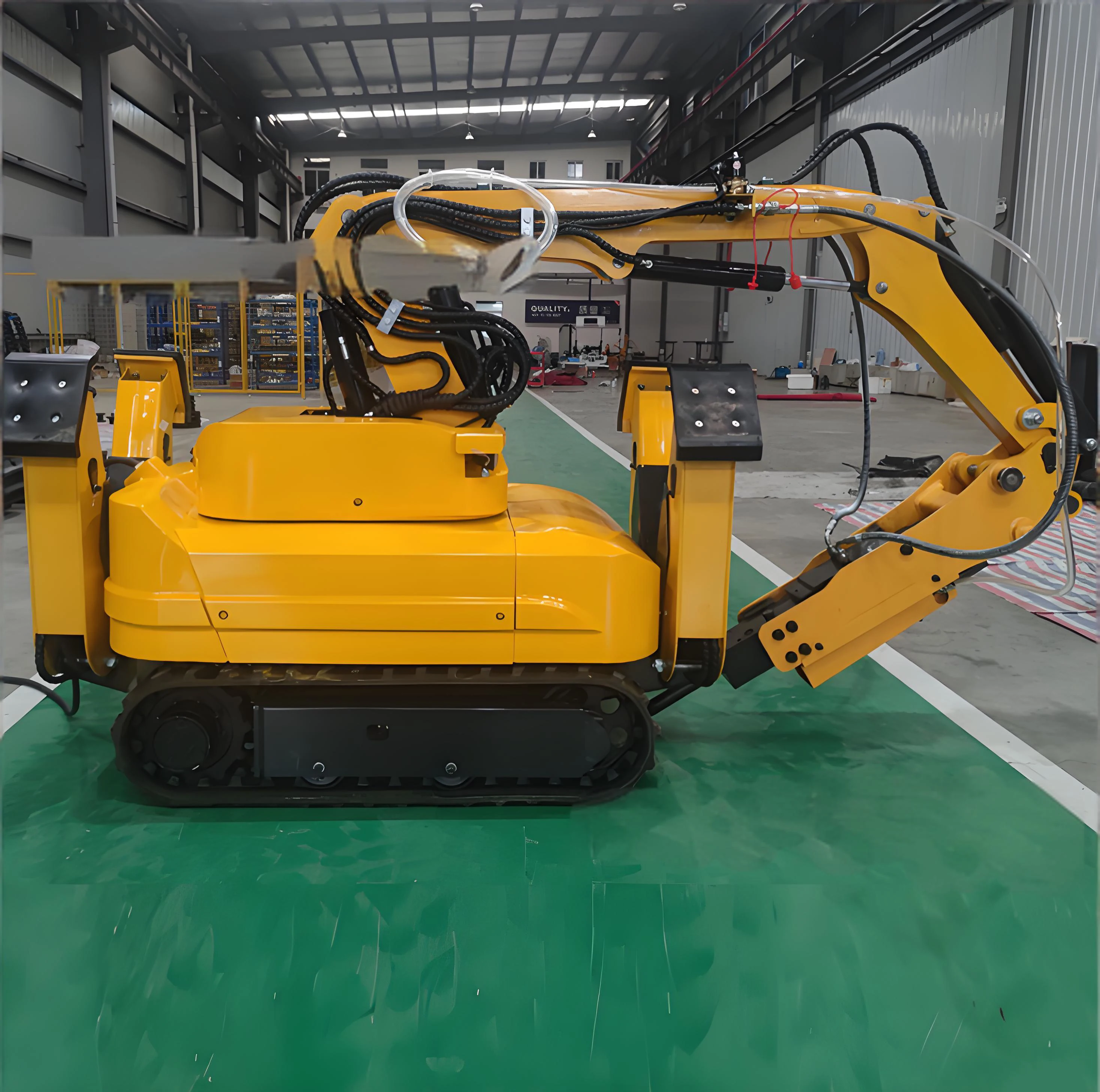 Hydraulic Breaking Robot for Construction Demolition Tunnel Maintenance and Underground Mining Operations
