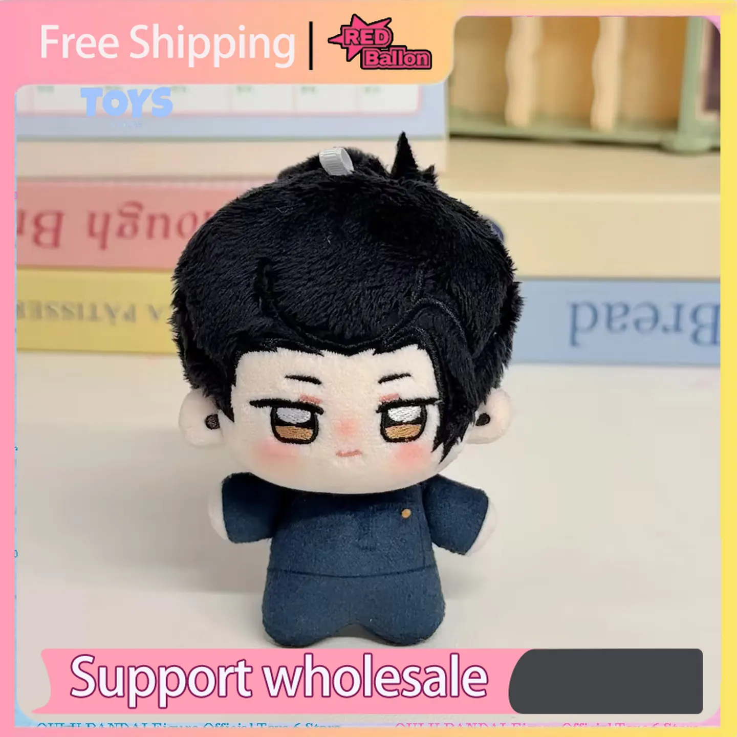 

Cute JJK 10cm Plush Dolls | Gojo, Geto, Itadori, Fushiguro & Yuta Cotton Stuffed Toys for Girls ，Collect peripheral dolls