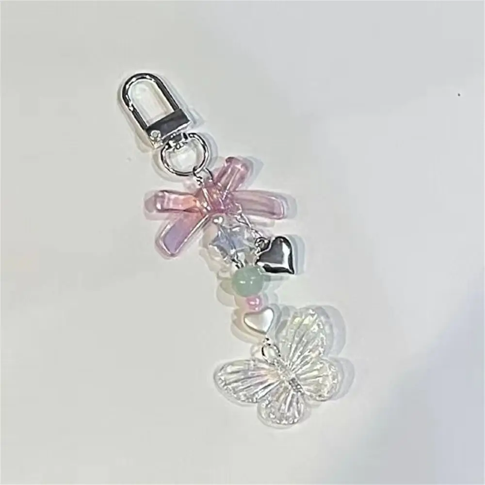 

Sparkling Y2K Phone Charms Pendant Knotbow Beaded Phone Lanyard Wrist Strap Anti-Lost Phone Chain Jewelry Gifts