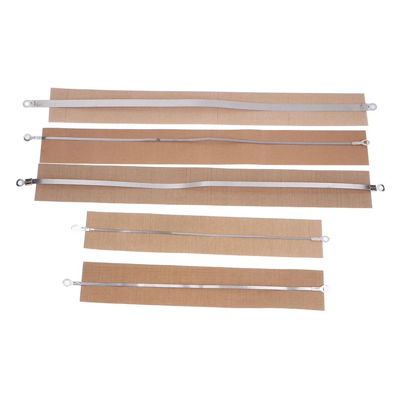 

Комплект запасных частей для импульсного запайщика 200/300/400 мм: нагревательные ленты, сменные элементы, нагревательные полосы для запайщика