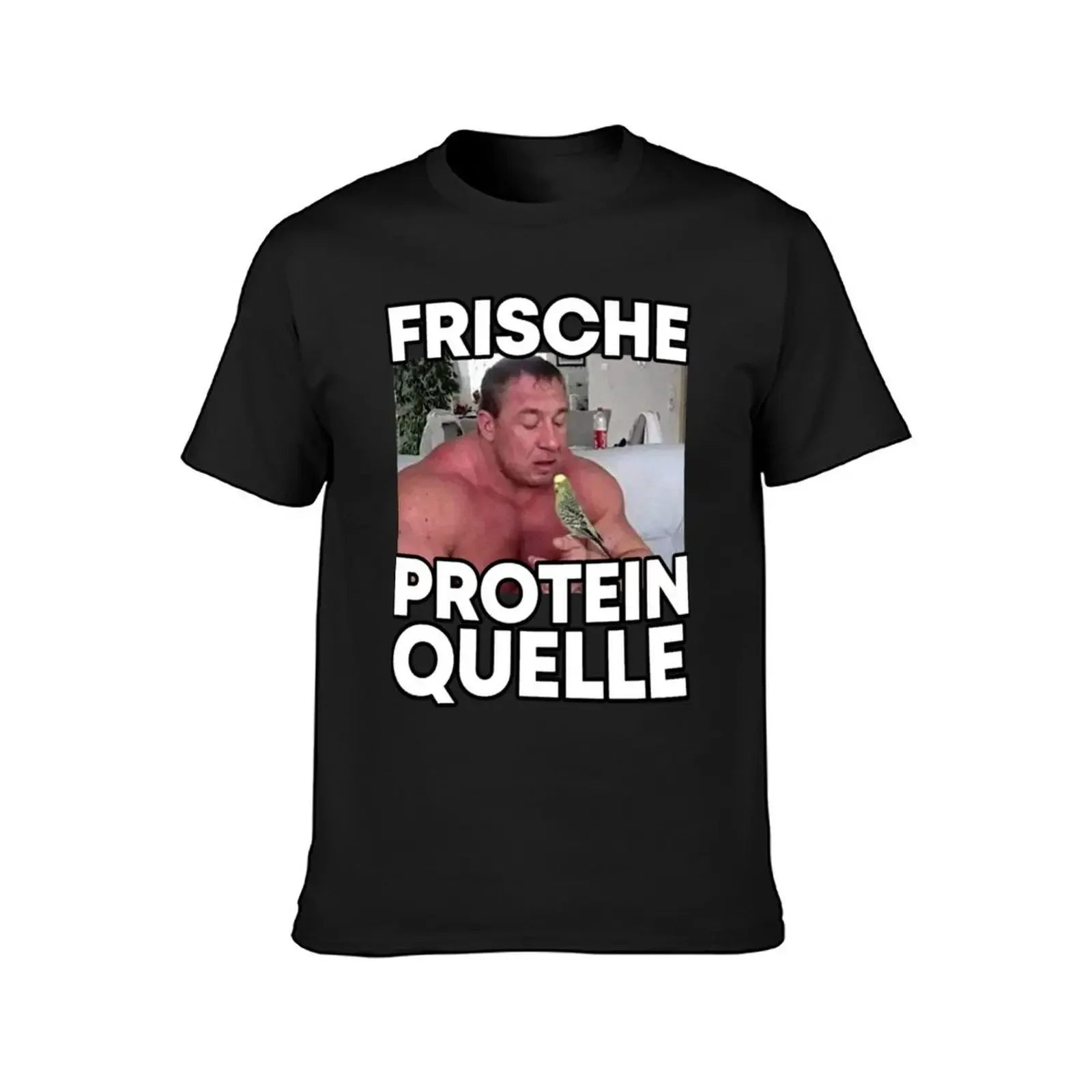 Markus Rühl Meme Frische Protein Quelle T-Shirt shirts graphic tee vintage graphic tee mens clothing