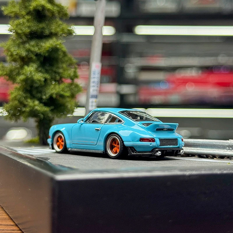 Zinct escala 1:64 911 964 cantante DLS/coupe modelo de aleación coche clásicos recuerdo para adultos regalo Hobby y juguetes