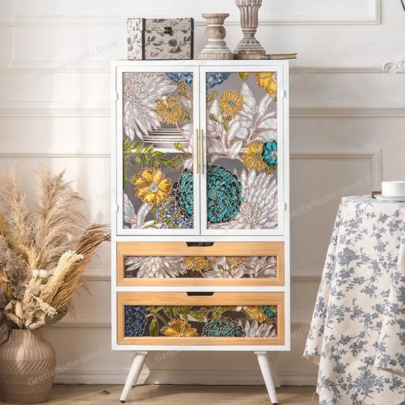 

Mobile Storage Living Room Cabinet Designer Modern Luxury Drawers Tv Cabinet Diversified Storage Commode Chambre Bedroom Chest