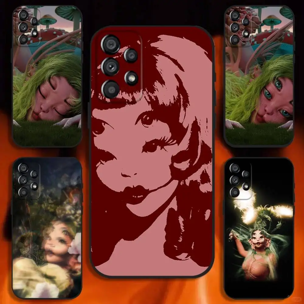 

Singer M-Melanie Martinez Phone Case For Samsung Galaxy A20,A21s,A22,A31,A32,A52,A53,A72,73,A80 Soft Black Cover
