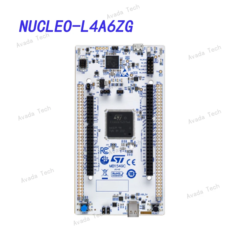 

Avada Tech NUCLEO-L4A6ZG STM32 Nucleo-144 development board STM32L4A6ZG MCU, supports Arduino