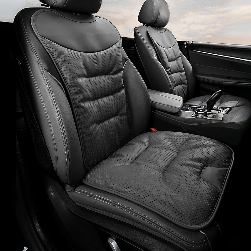 

For Jaguar E-Pace X-Type XFR XE XF XJ F-Type F-Pace XKR XEL XFL XK XJL XJ6 XJS X F Car Seat Cushion - Thickening All-Season Pad