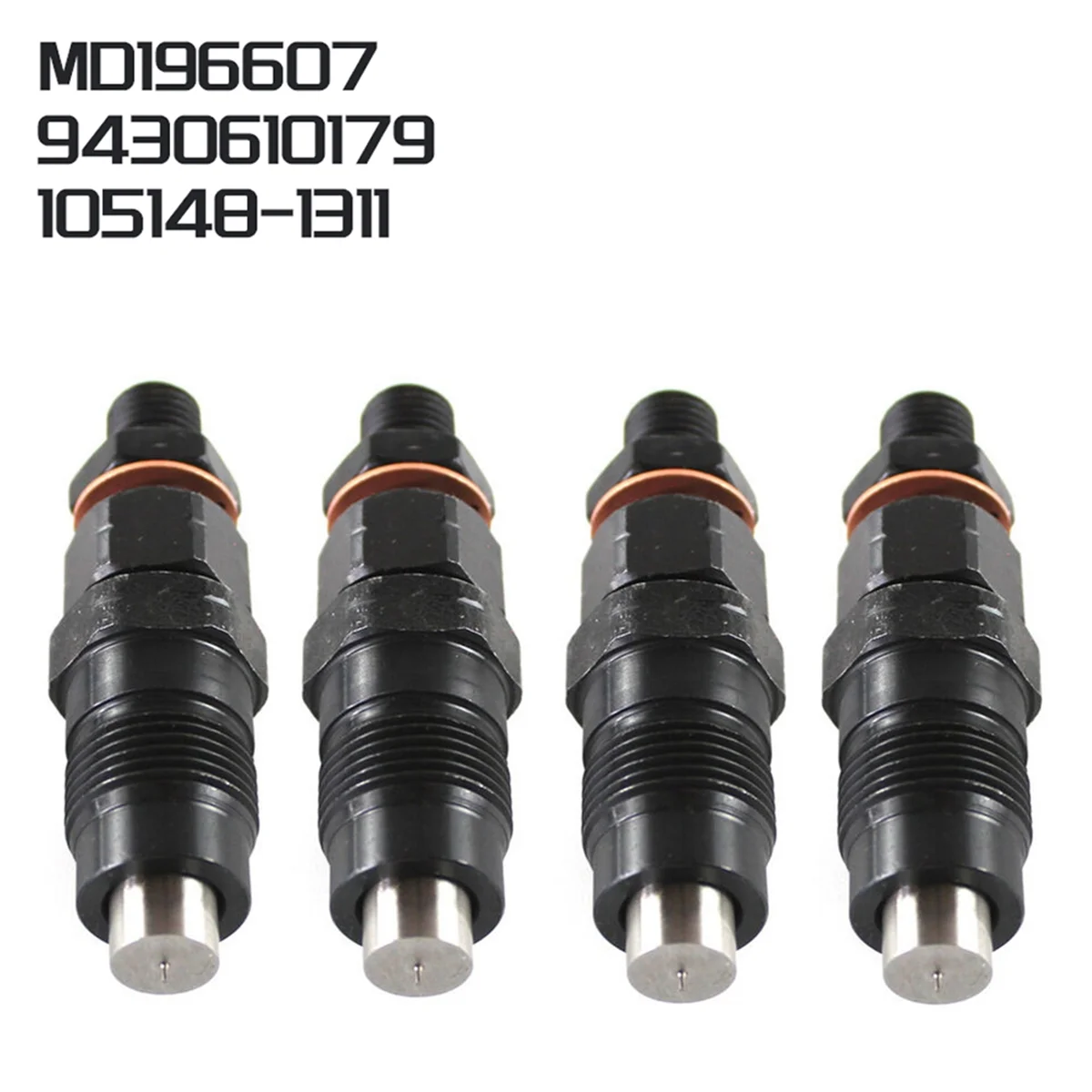 4Pcs Engine Fuel Injector Injection Nozzle for L400 L200 L300 for MD196607 9430610179 105148-1311