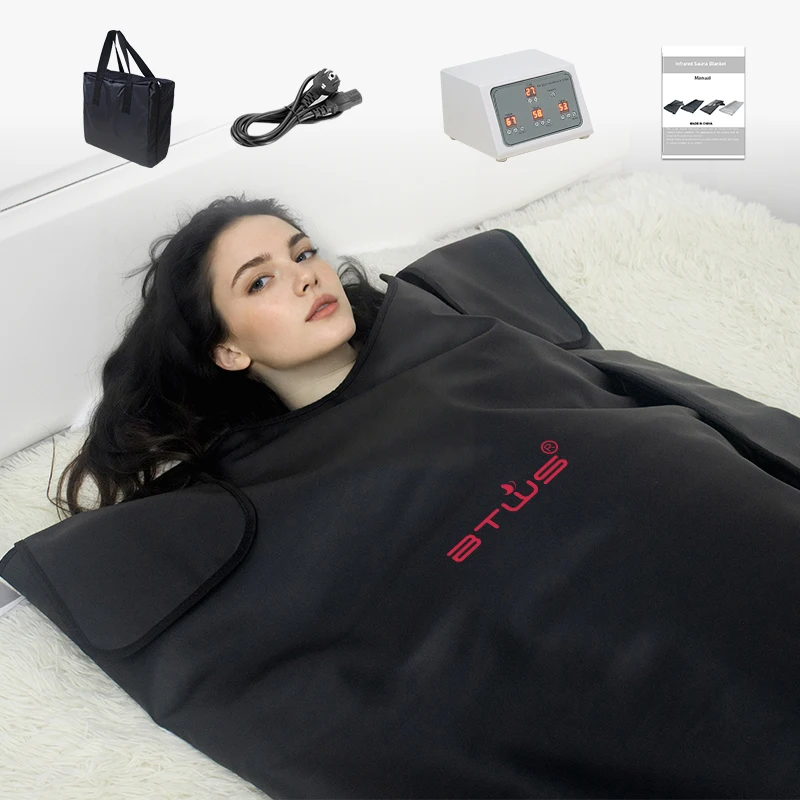 

Btws High Quality Thermal Blankets 3-Zone Sauna Bag for Full Body