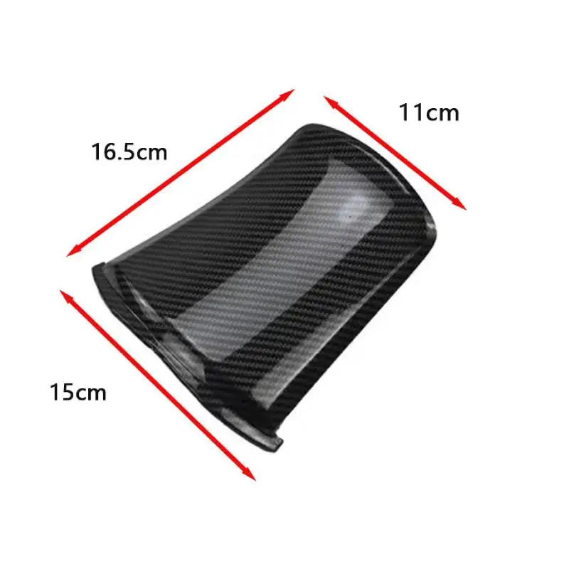 Motorcycle Fuel Oil Tank Cover for Yamaha NMAX 155 Gas Petrol Tank Cap Protector Guard Panel Carbon Fiber Plastic view 5