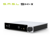 SMSL SH-X Headphone Amplifier High Output Power Three Gain Adjustment Preamplifier Output 6.35mm/4.4mm Port