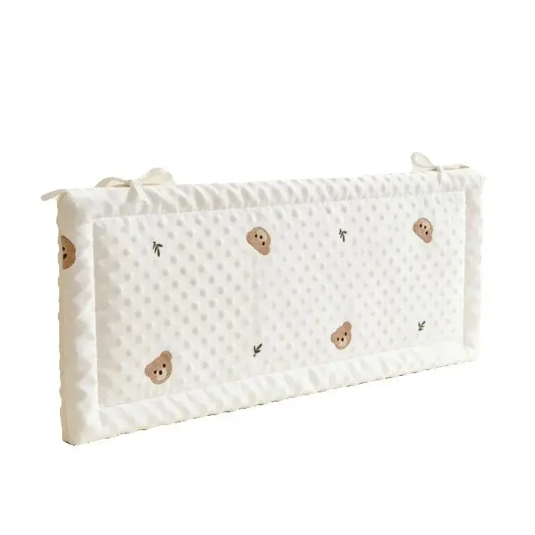 

Мягкий защитный бортик для детской кроватки, толстый, съемный, для защиты от ударов, украшение для детской комнаты, возможность изготовления на заказ