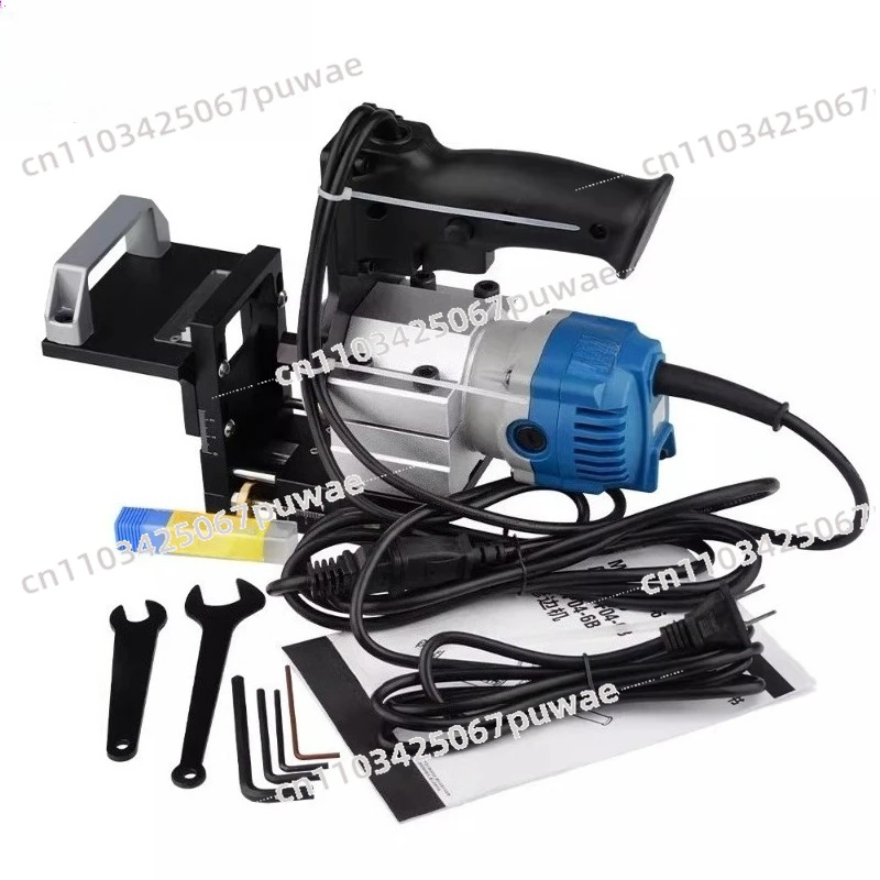 Trimmer 2-in-1 Slotting Bracket Invisible Fastener Clothing Cabinet Board Woodworking Creative Tools Rail Slotting Machine