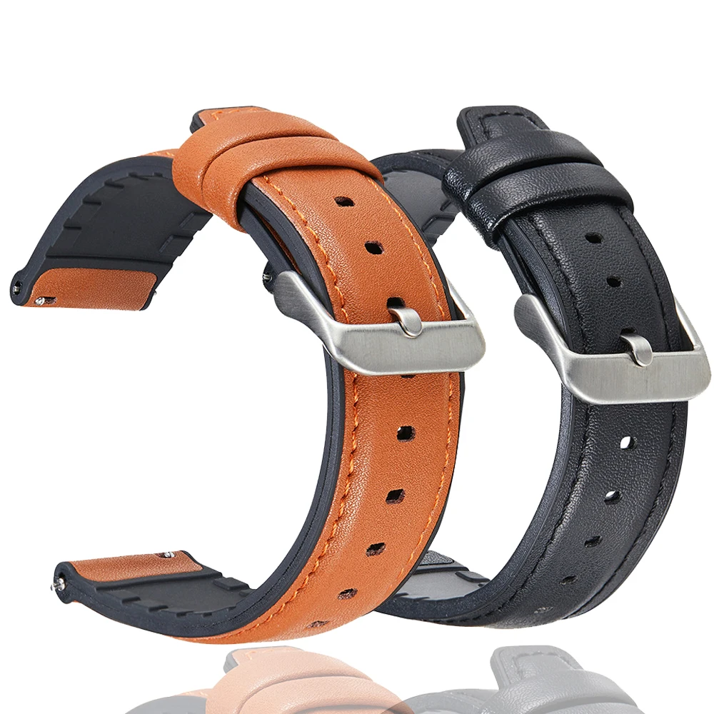 20mm 22mm Leather Watch Straps For Lite Air Color C2  Wristband For Mibro Watch Lite2/A1/X1 Smartwatch Bracelet Watchbands