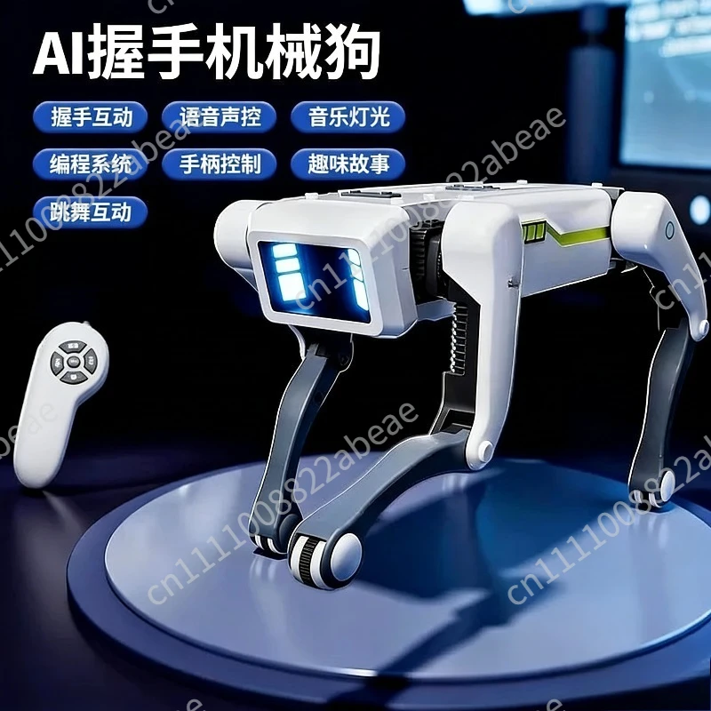 Simulation Intelligent Machine Dog Voice Dialogue High-tech Artificial Mobile Phone Remote Control Programming