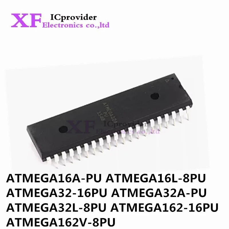 1Pcs ATMEGA16A-PU ATMEGA16L-8PU ATMEGA32-16PU ATMEGA32A-PU ATMEGA32L-8PU ATMEGA162-16PU ATMEGA162V-8PU DIP-40