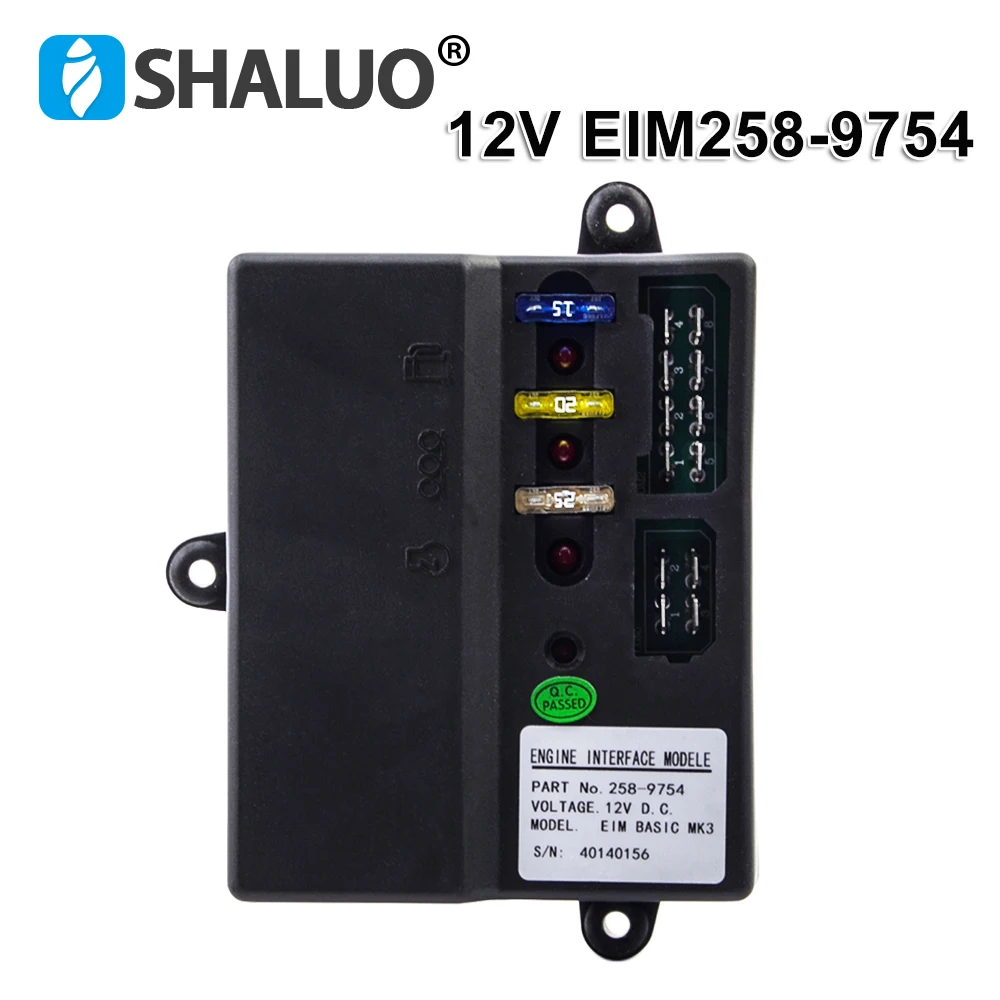 Engine Interface Module EIM BASIC MK3 258-9753 258-9754 Diesel Generator Speed Controller Engine Motor Charge Regulator 258-9755