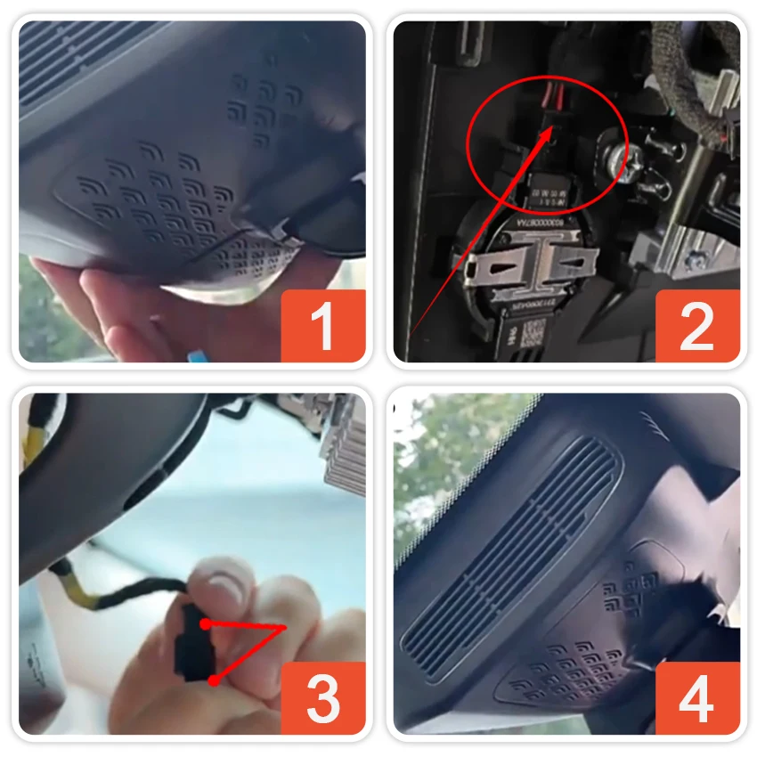 التوصيل والتشغيل WIFI مسجل فيديو رقمي للسيارات مخصص لشيري تيجو 8 برو ، لتيجو 7 Plus الإصدار العالي 2023 2024 2025 مع التطبيق #3