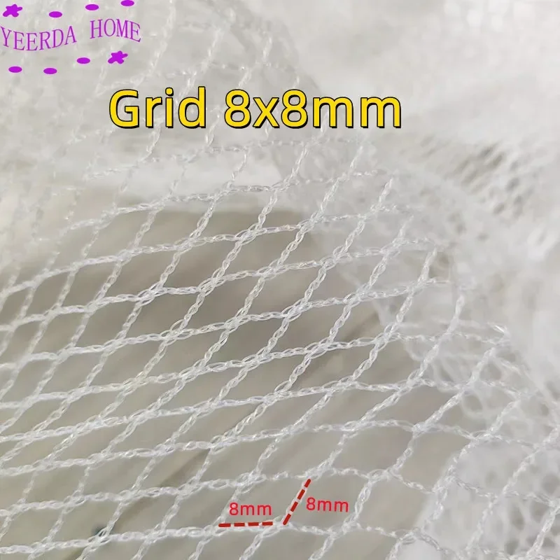 Picture 4: 1PCS 8mm White HDPE Anti-Hail Net, Heavy Duty Garden Protection Netting for Orchard, Vineyard & Agriculture