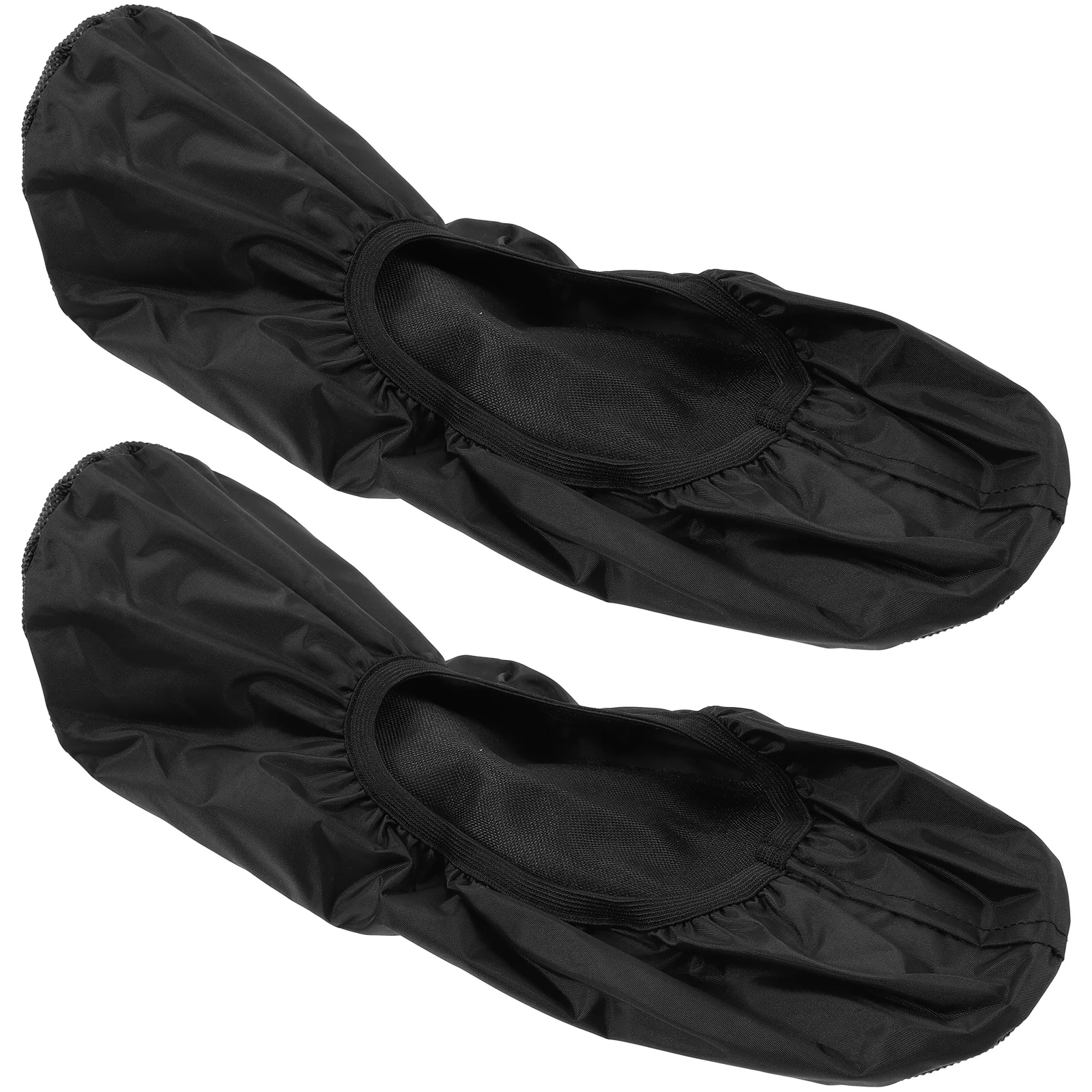 2 pezzi Copriscarpe da bowling da uomo Protezioni antipioggia antiscivolo Pregevole fattura Poliestere resistente Leggero Scivolo efficiente