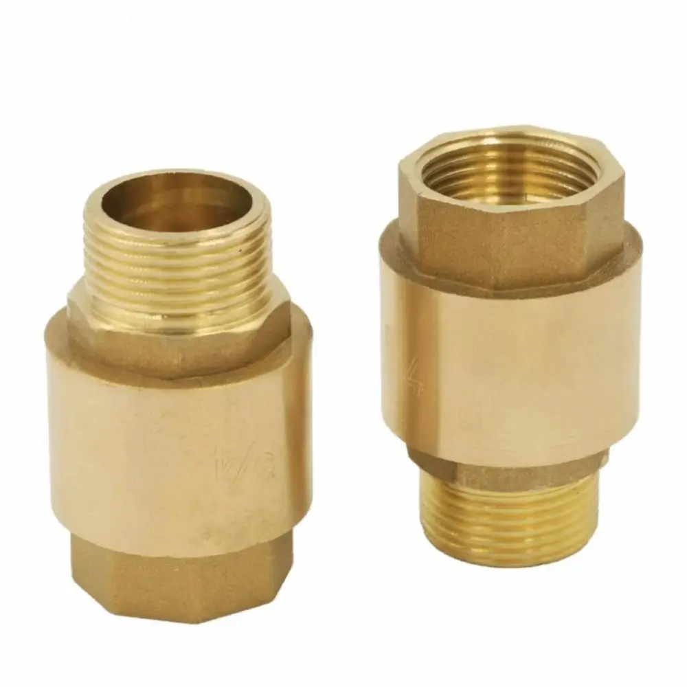 Durable BSPP Thread Brass Check Valve 1/2