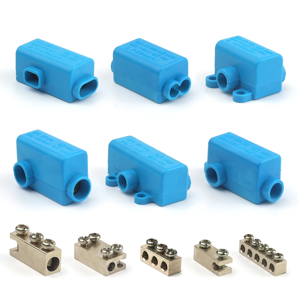 

High Power Wire Cable Conductor Connector No Disconnection Universal Screw Crimp Splicing Wiring Connectors Terminals Block