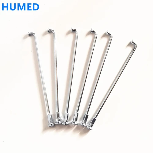 36 pzas/lote 8G 8k radios de motocicleta diámetro 4,0mm * 65/75/80/105/120/190mm radios de ruedas de motocicleta eléctrica