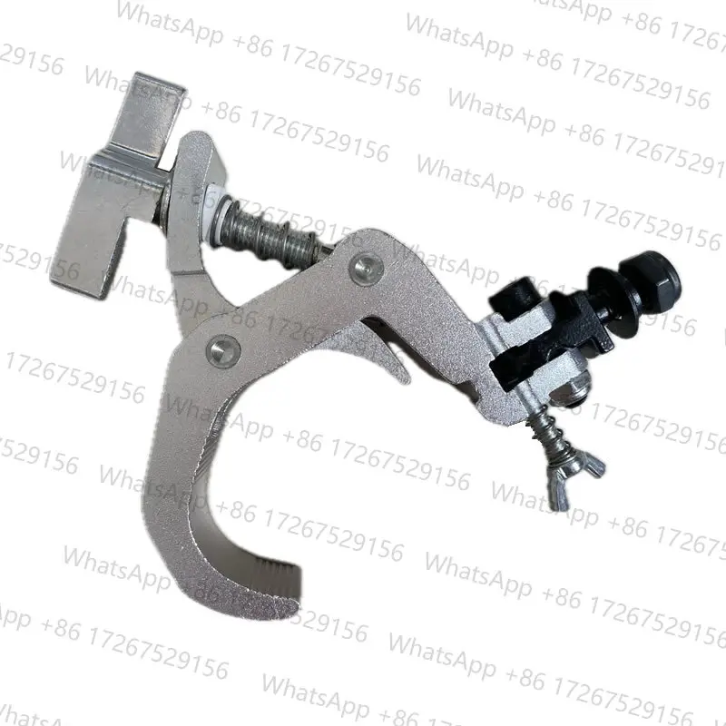 4pcs/lot Spring Eagle Claw Light Hook Stage Lighting Clamps Universal Truss Clamp Light Hooks For Beam Lights Moving Head