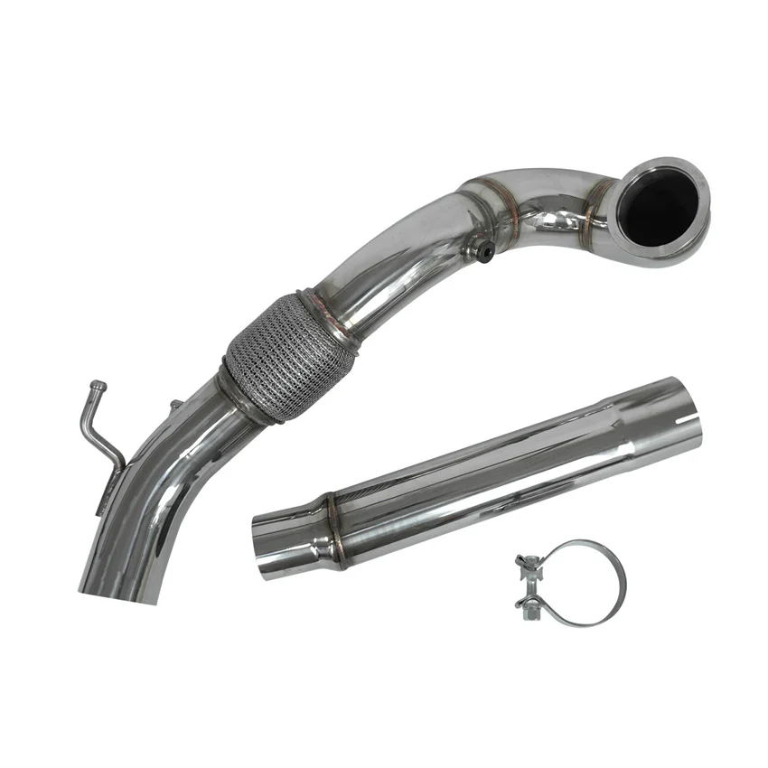 For Volkswagen Golf MK7 MK7.5 GTI GLI / Audi A3 1.8T 2.0T Car Exhaust Downpipe Stainless Steel Exhaust System Engine Parts