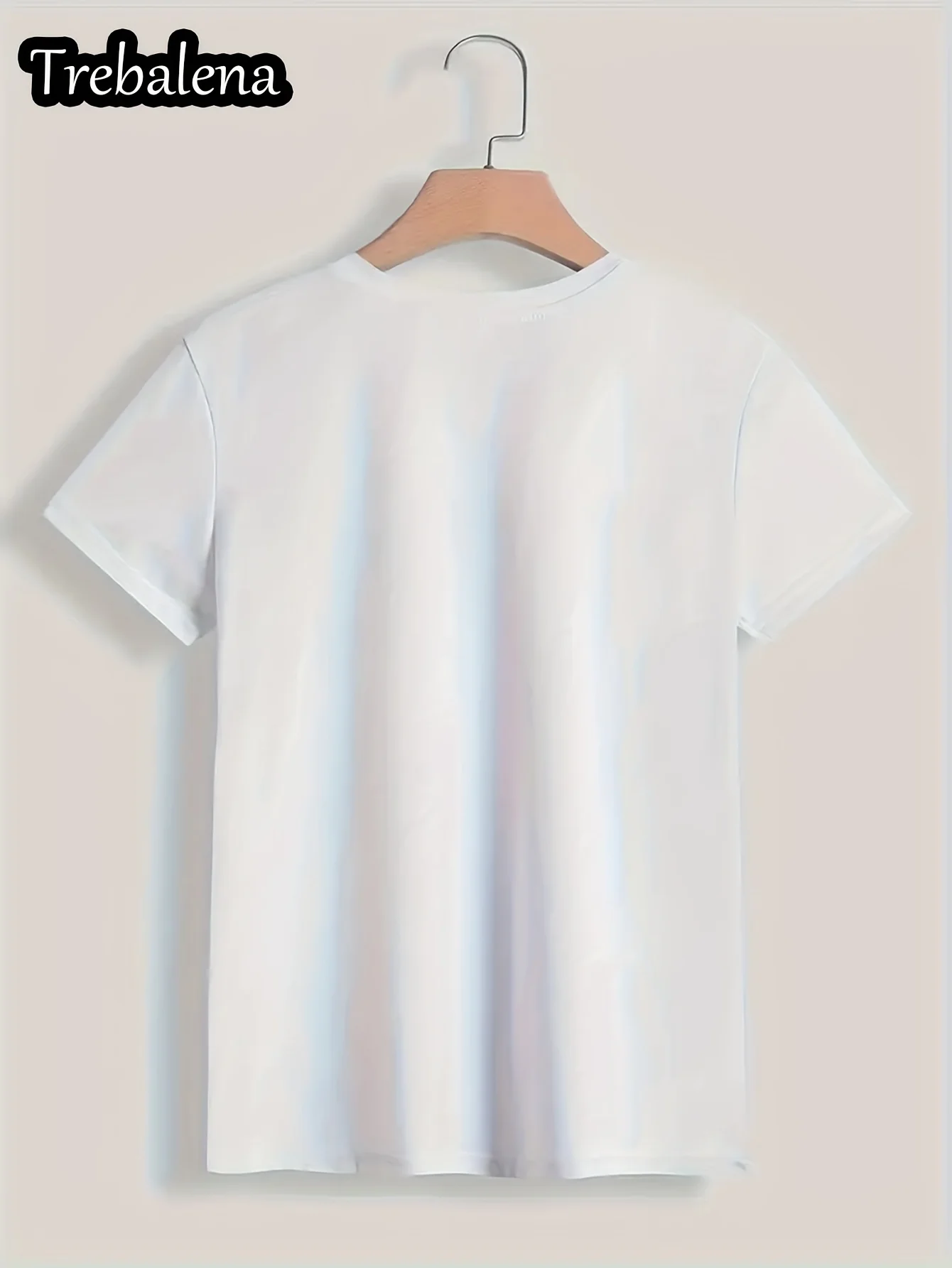 Grande taille, T-shirt imprimé drapeau américain patriotique pour femme – Haut léger et respirant à manches courtes et col rond pour le printemps et l'été