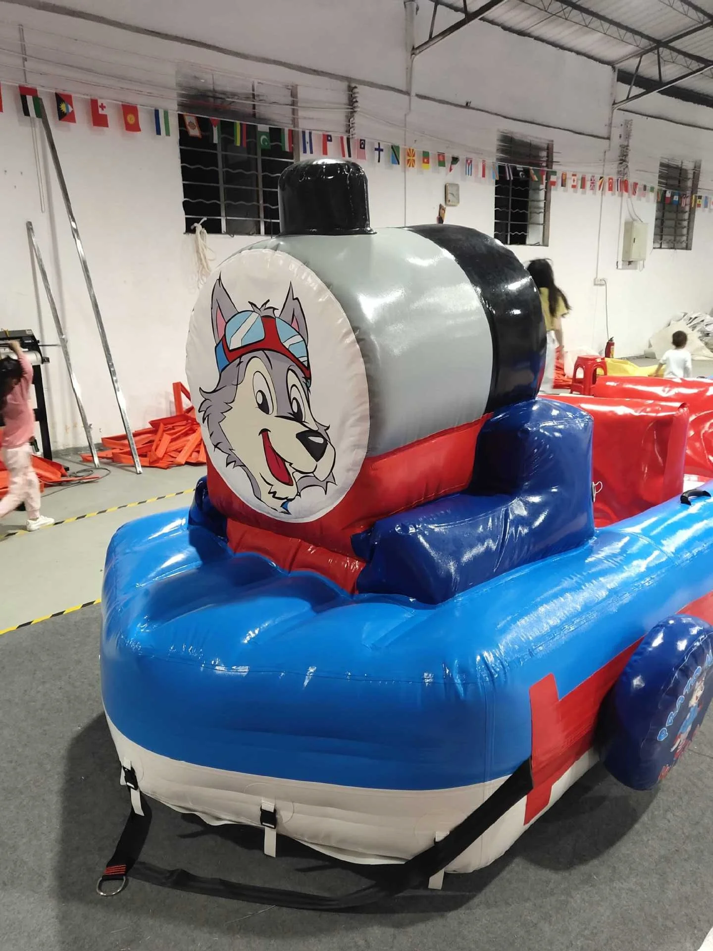 Funny Outdoor Sport Game Inflatable Snow Sled Snowmobile For Kids And Adults,Commercial Inflatable Snow Sled Car For Rental